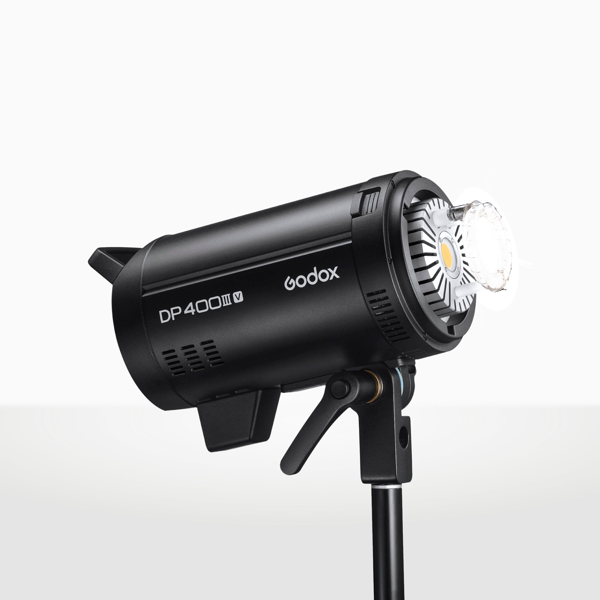 Flash para estudio Godox DP400III-V de 400W con Luz LED de modelado