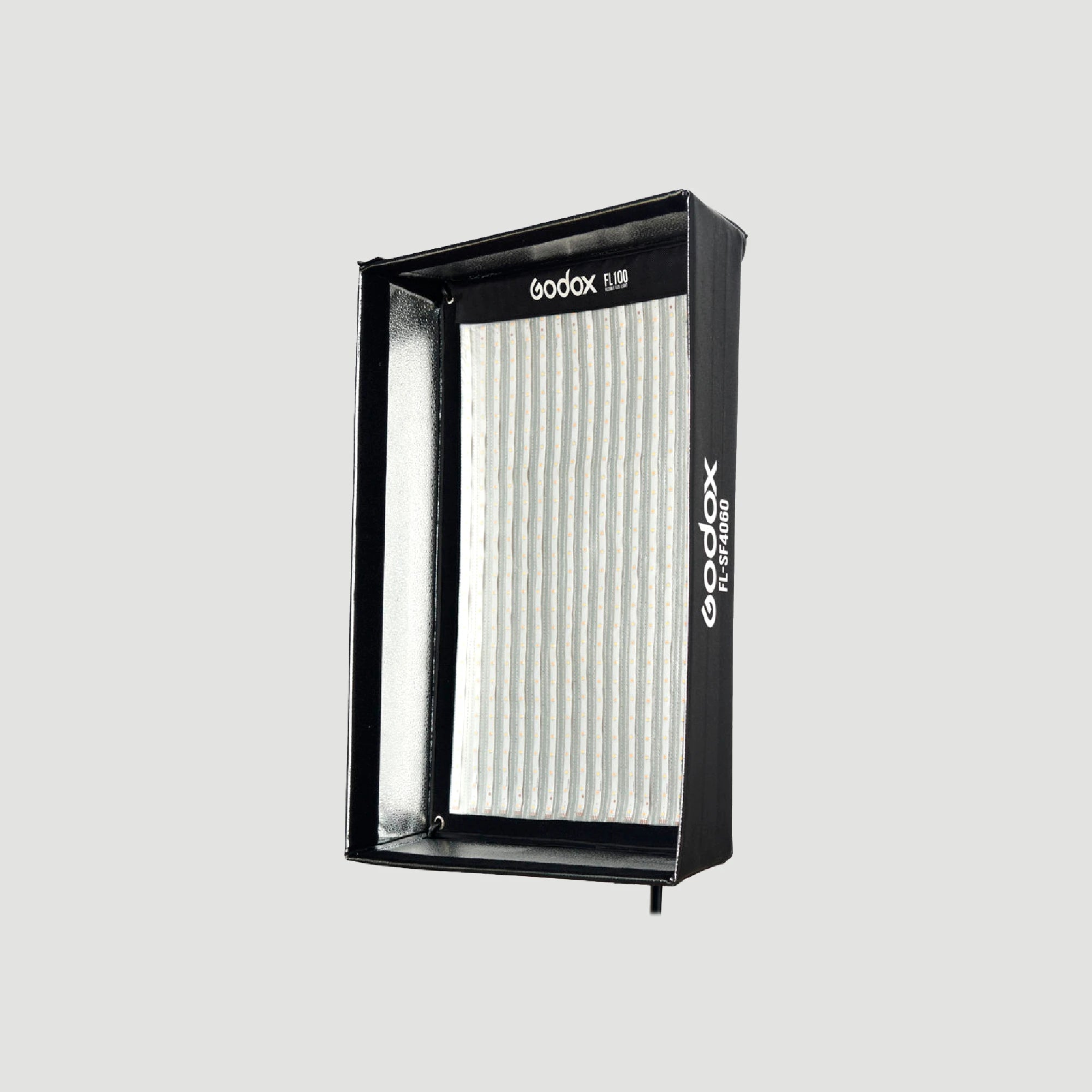Softbox Godox rectangular FL-SF4060 de 40 x 60 cm con grilla para Panel LED Godox FL100 flexible