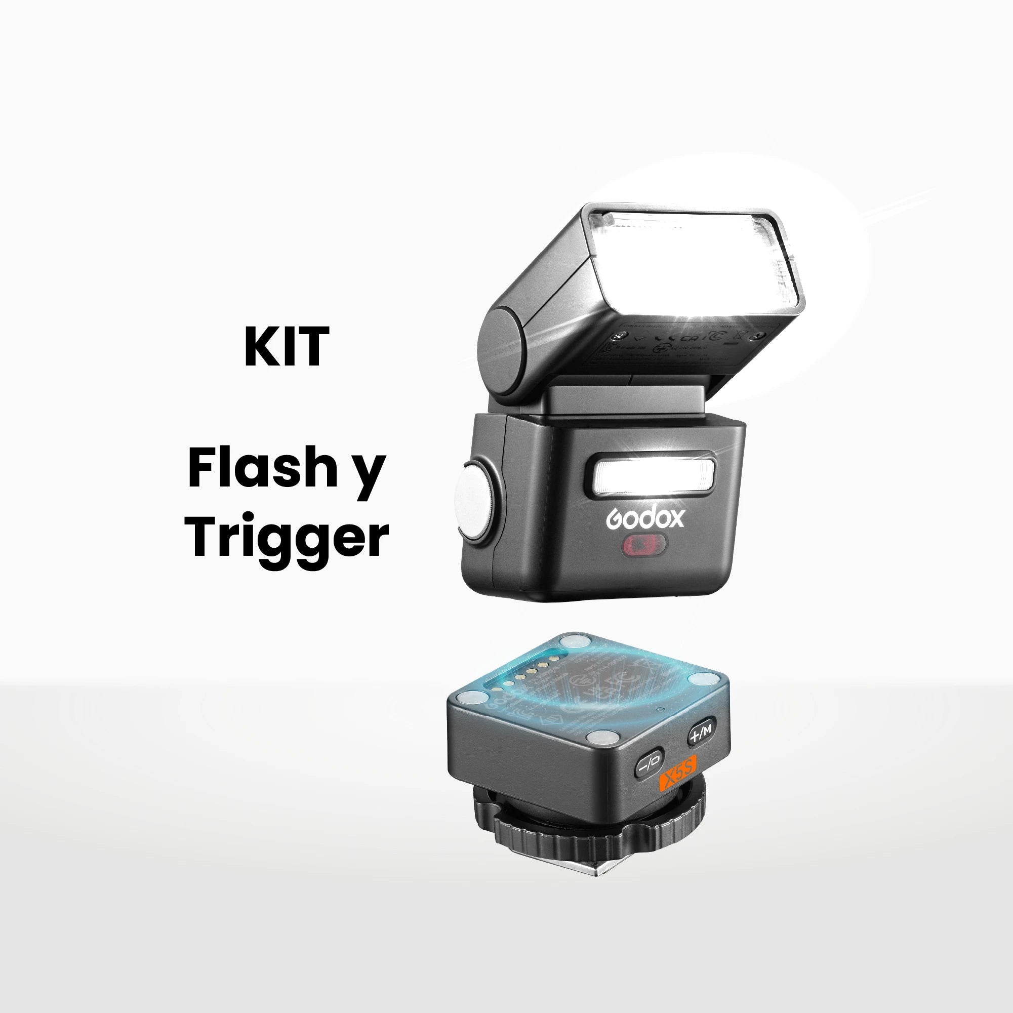 Kit de Mini Flash Godox iT32 TTL con Trigger X5S para Sony