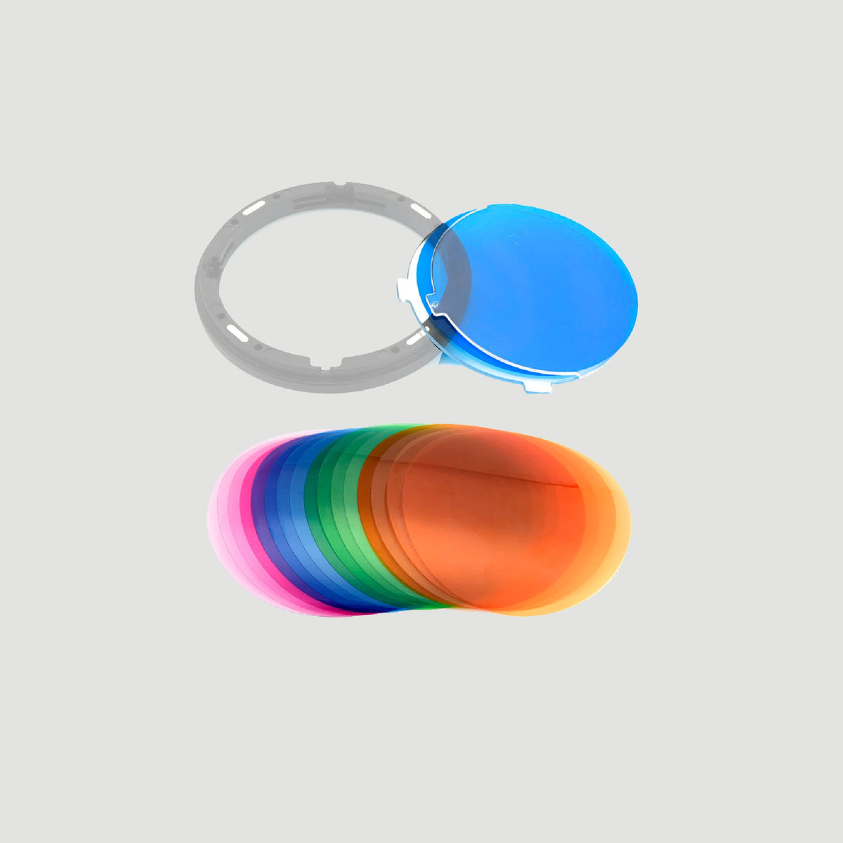 Filtros de Temperatura de color Godox V-11T para Flashes de Cabezal redondo