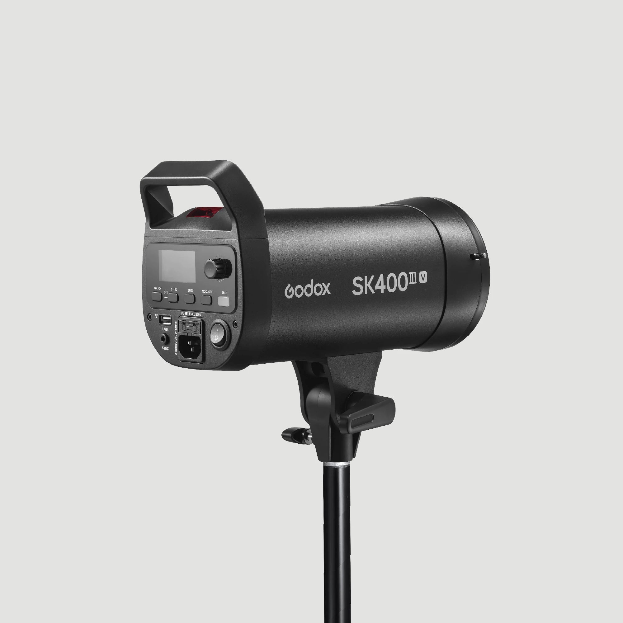 Flash de Estudio Godox SK400III-V de 400 ws con Luz LED de Modelado