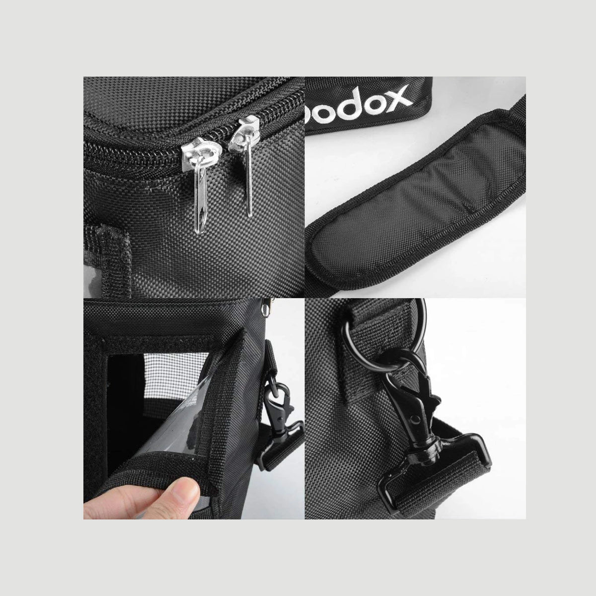 ESTUCHE GODOX PARA FLASH PORTABLE GODOX WITSTRO AD600 PORTATIL Y TODO EN UNO