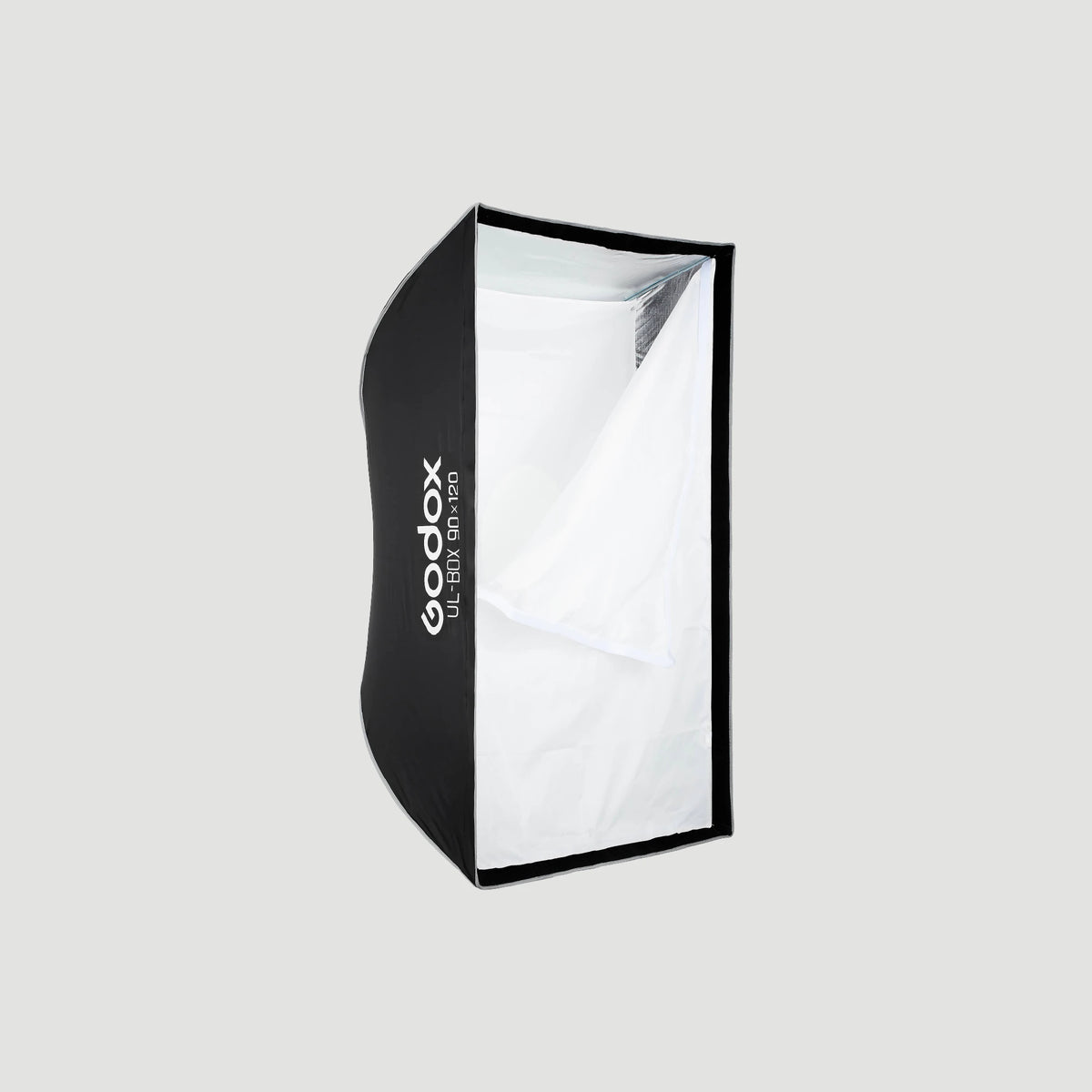 Softbox Godox rectangular UL-BOX-90120 de armado rápido de 90 x 120 cm con grilla y anillo adaptador de montura Bowens