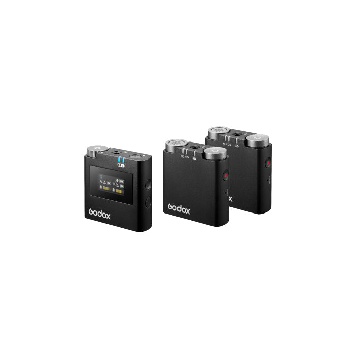 MICROFONOS PECHEROS INALAMBRICOS GODOX VIRSO S M2 PARA CAMARAS SONY Y SMARTPHONES