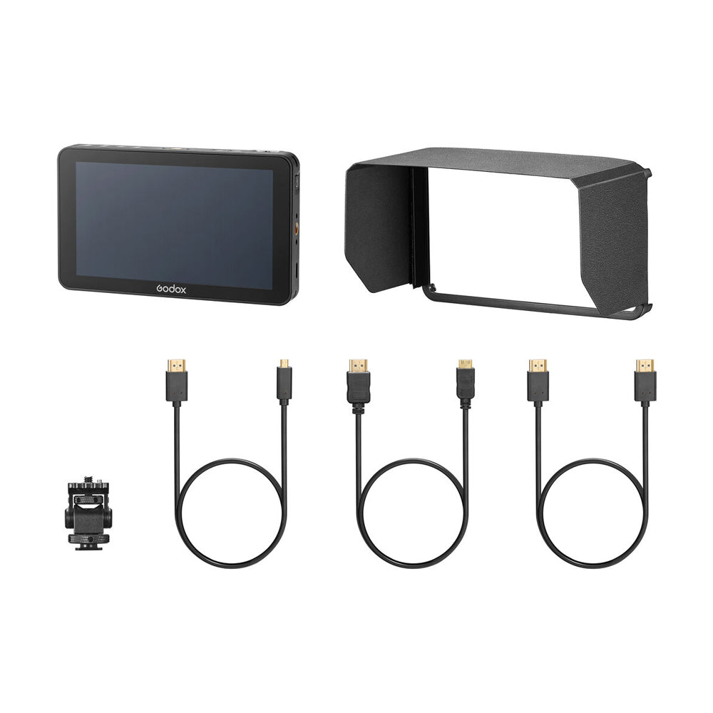 MONITOR GODOX GM6S DE 5.5'' HDMI 4K CON PANTALLA TÁCTIL