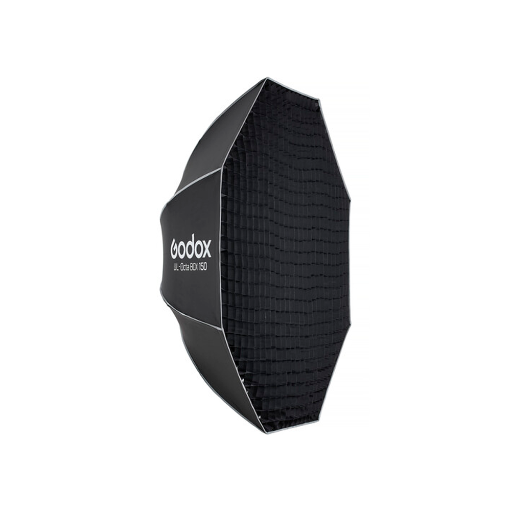 Softbox Godox octagonal UL-BOX-OCTA-150 de armado rápido de 150 cm con grilla y anillo adaptador de montura Bowens