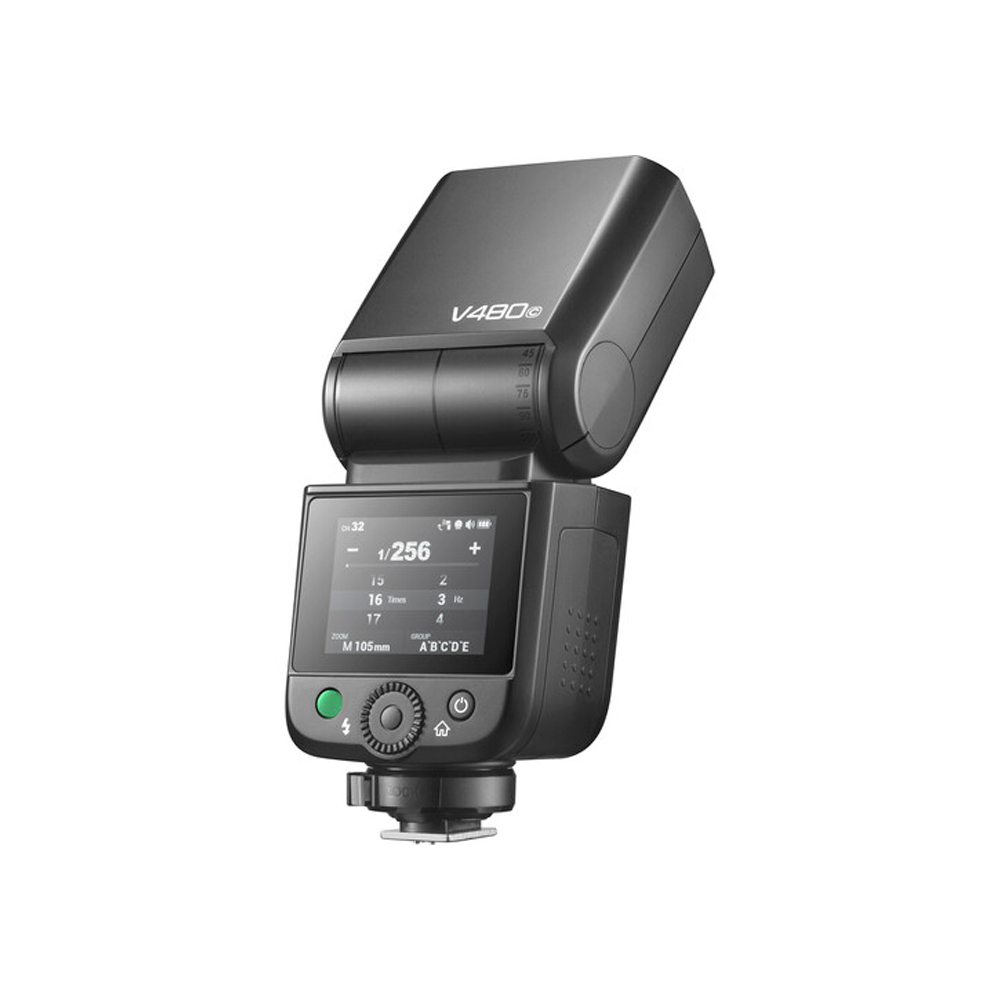 Flash de cámara Godox V480C TTL compacto para Canon