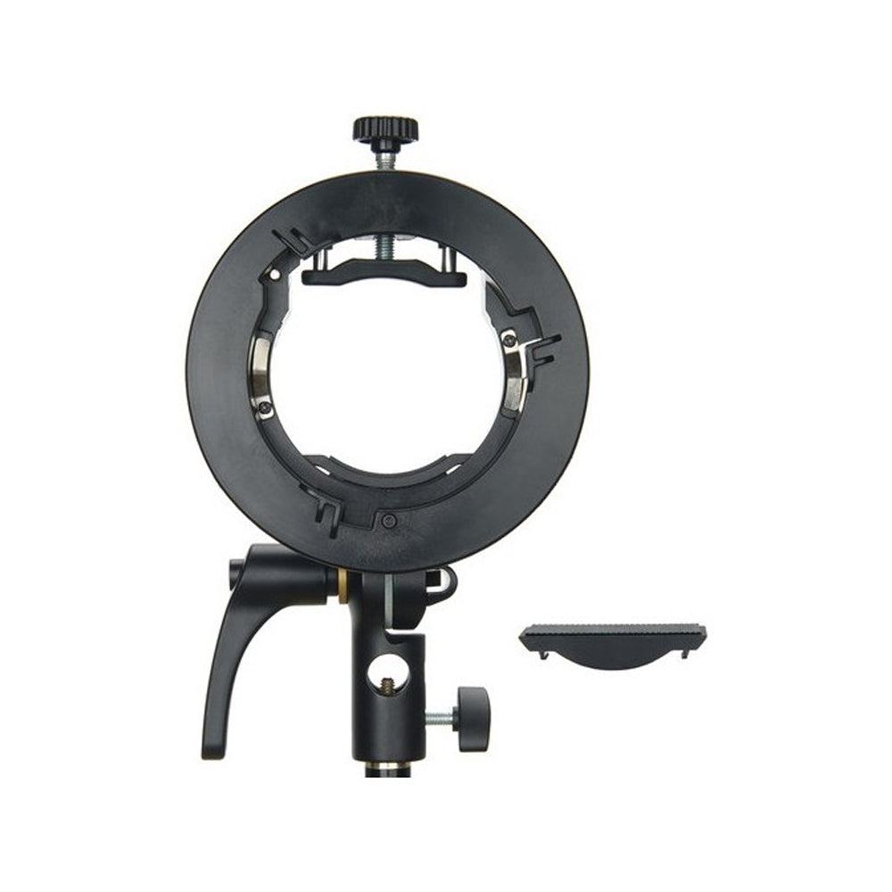 Montura Godox S2 para Flash de Cámara con Cabezal Redondo o Rectangular