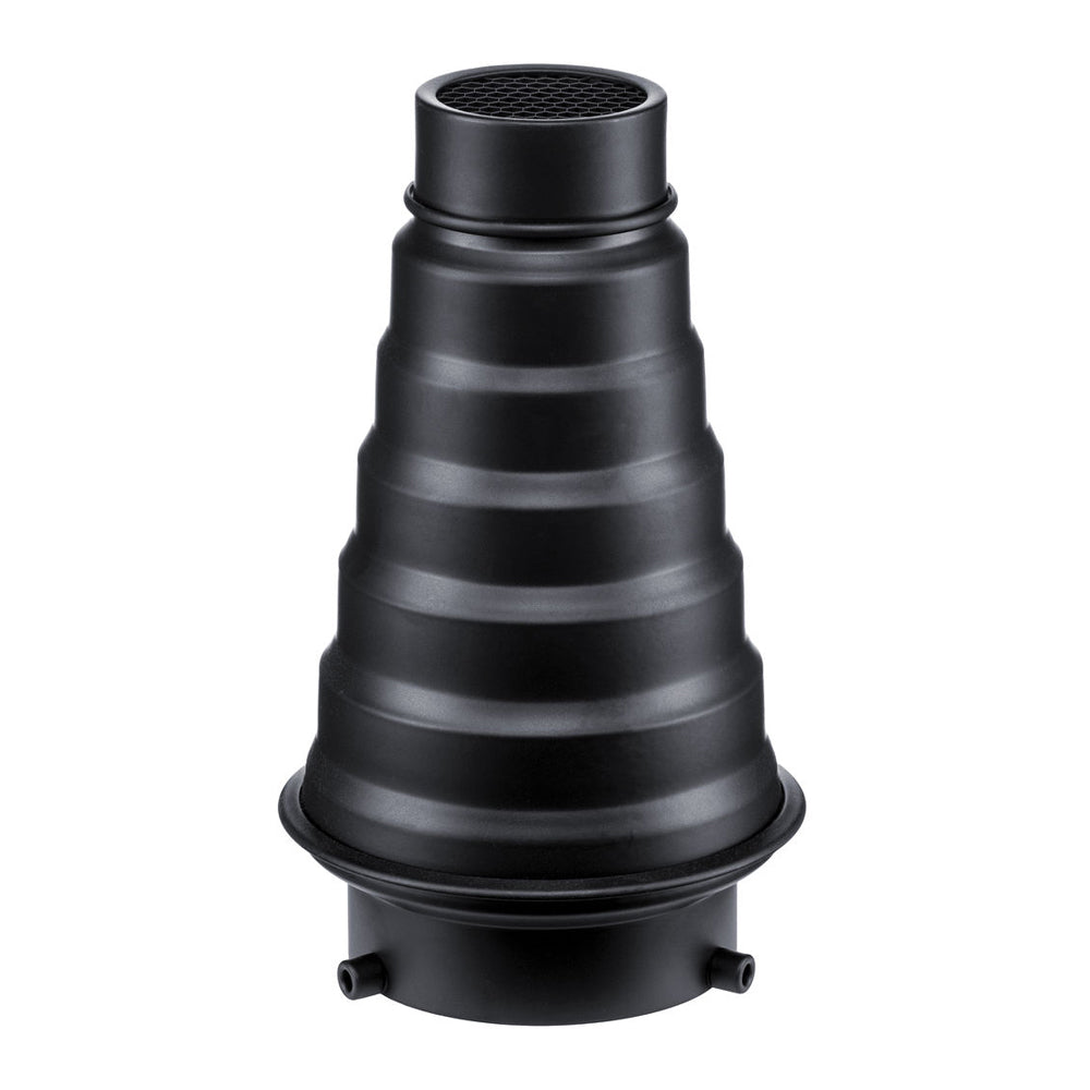 SNOOT GODOX CON GRILLA Y CON MONTURA TIPO S