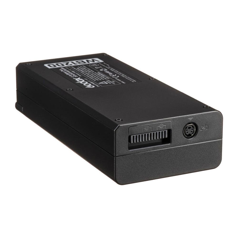 BATERIA GODOX WB1200 PARA FLASH PORTABLE GODOX WITSTRO AD1200PRO DE 1200W CON SISTEMA DE ALIMENTACION