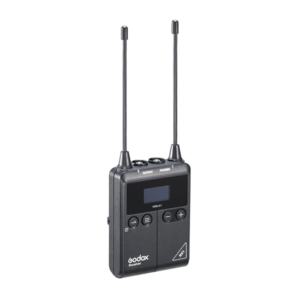 RECEPTOR GODOX WMICS1 RX1 PARA MICROFONO PECHERO INALAMBRICO GODOX WMICS1 PARA CAMARAS