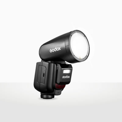 Flash de cámara Godox V1 Pro TTL con cabezal redondo para Sony