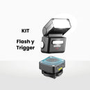 Kit de Mini Flash Godox iT32 TTL con Trigger X5N para Nikon