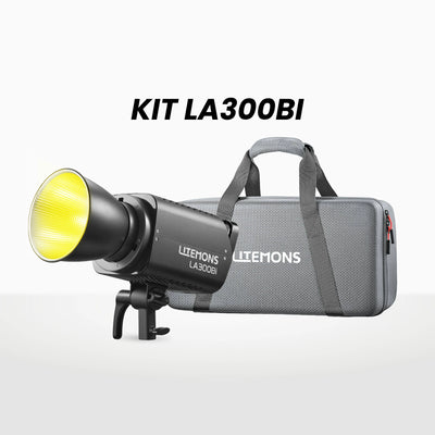 Luz LED Godox Litemons LA300BI Bicolor Kit (Black)