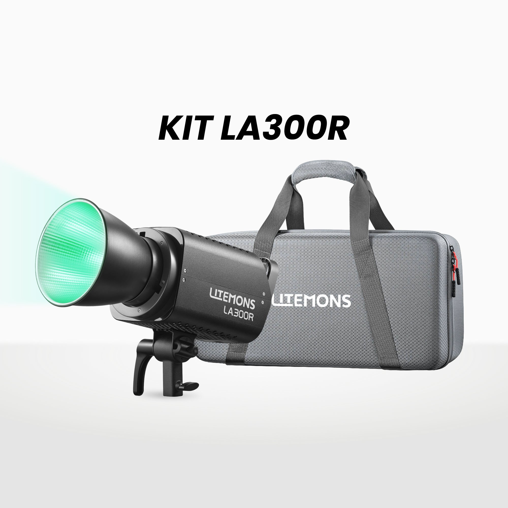 Luz LED Godox Litemons LA300R Kit (Negro)