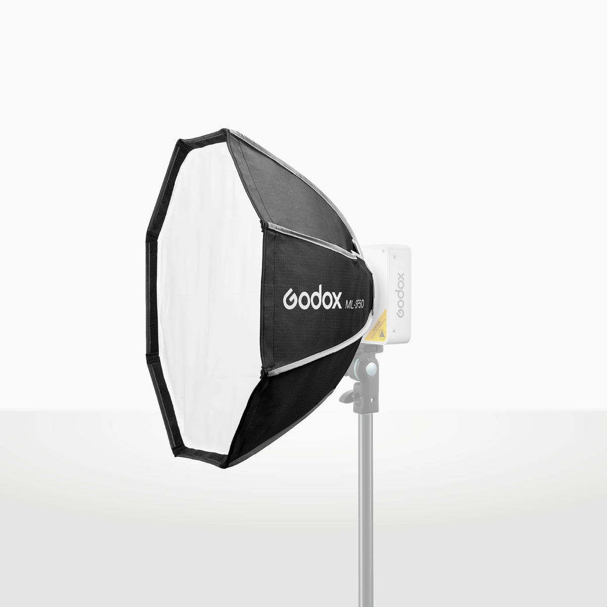 Softbox Godox octagonal ML-SF50 de armado rápido para Luz LED ML100 ML80 y ML60II