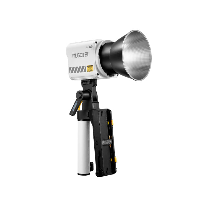 LUZ LED GODOX ML60II BICOLOR CON KIT SUJETADOR DE BATERIA AK-B01
