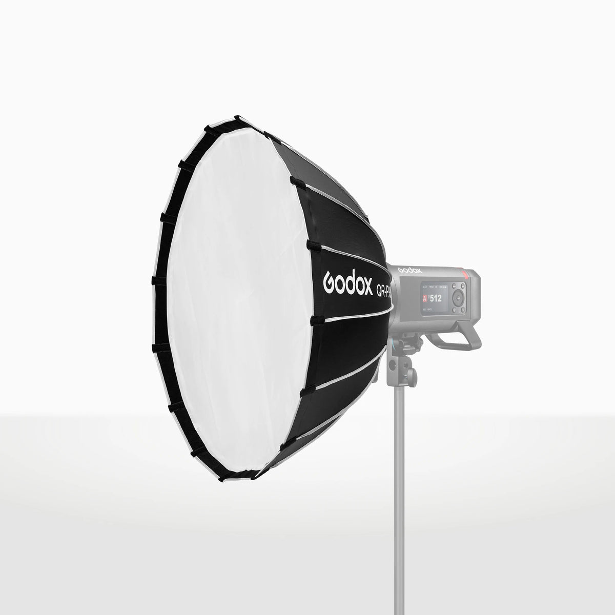 Softbox Godox parabólico QR-P90T de 90 cm y anillo adaptador de montura Bowens