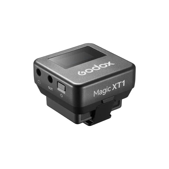 KIT DE DOS MICROFONOS PECHEROS INALAMBRICOS GODOX MAGIC XT1 C PARA CAMARAS Y SMARTPHONES CON ADAPTADOR USB-C