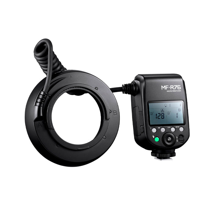 ARO FLASH MACRO GODOX MF-R76 PARA CAMARA