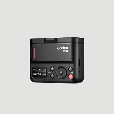 Flash de cámara Macro Godox MF12 TTL compacto