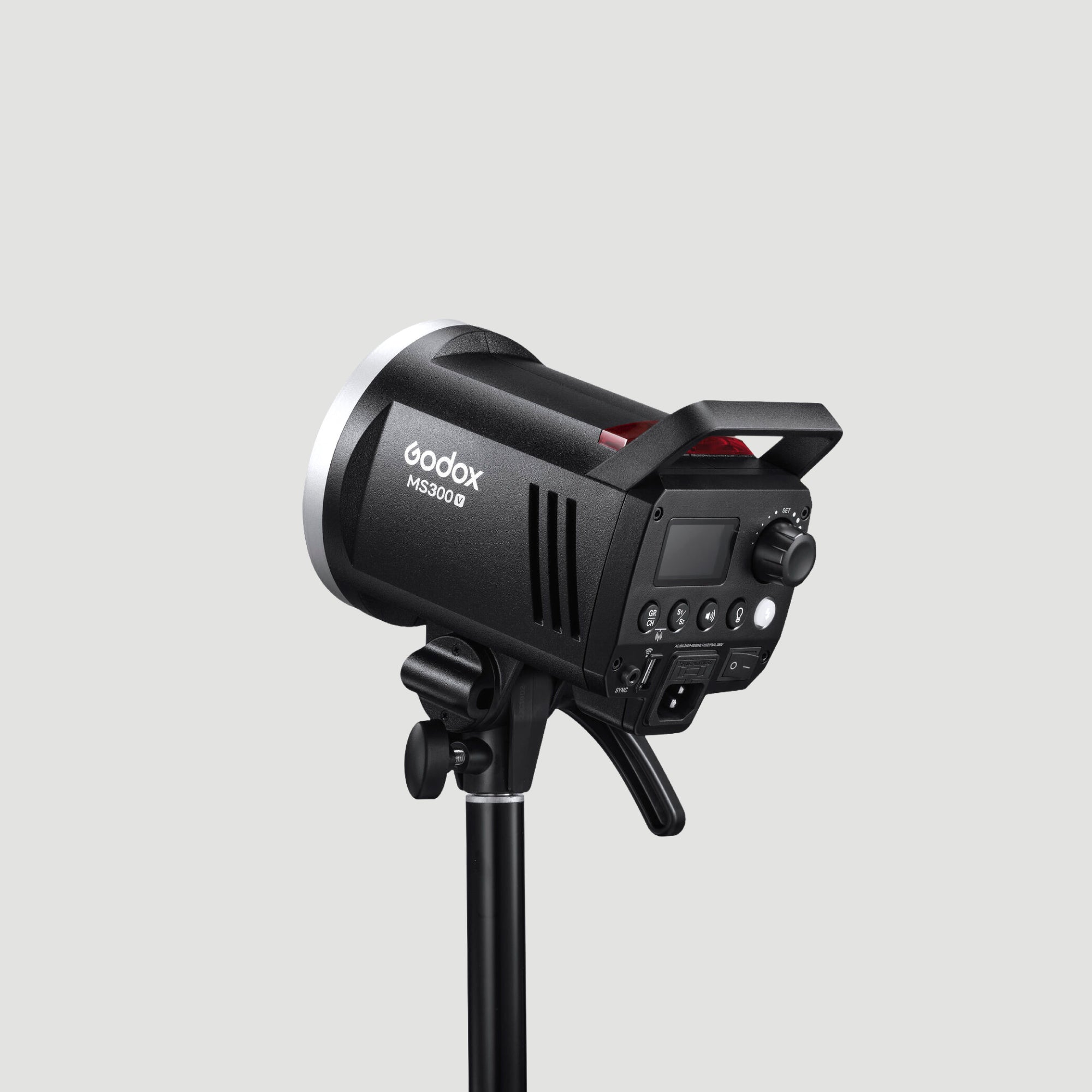 Flash de Estudio Godox MS300-V con Luz LED de Modelado