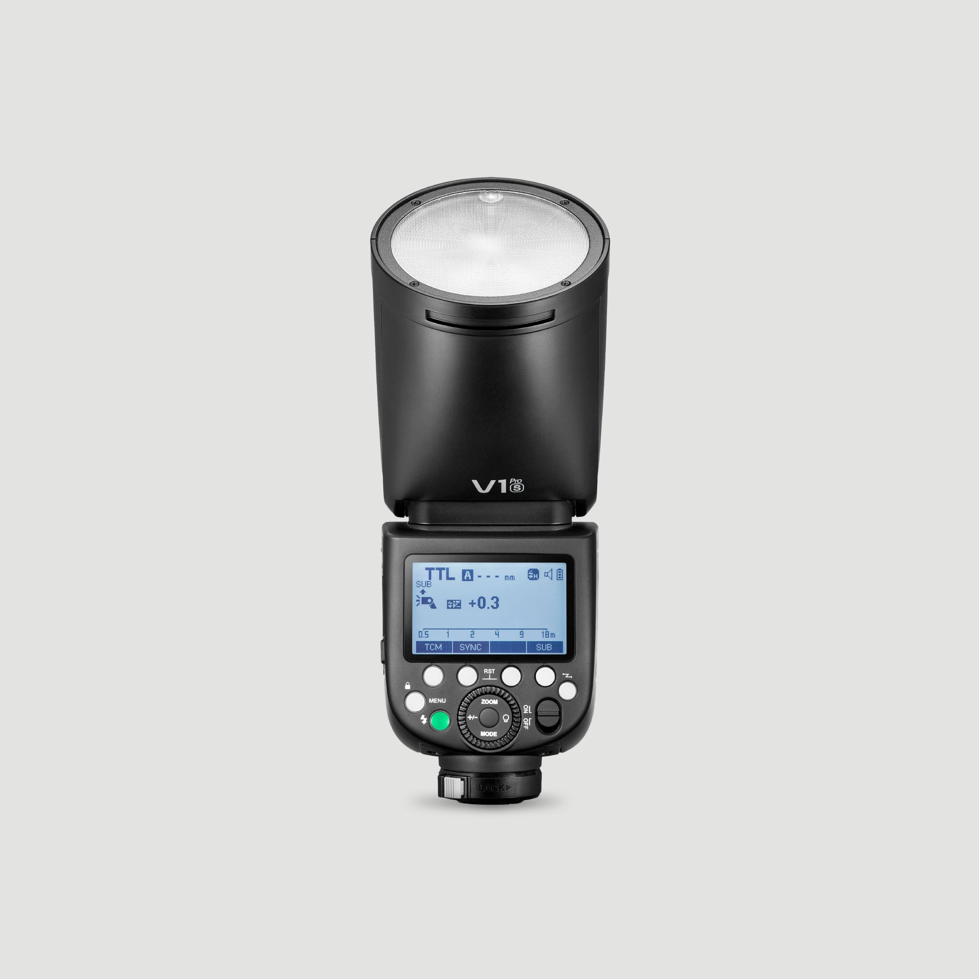 Flash de cámara Godox V1 Pro TTL con cabezal redondo para Sony