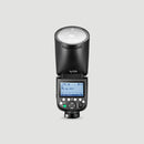 Flash de cámara Godox V1 Pro TTL con cabezal redondo para Sony
