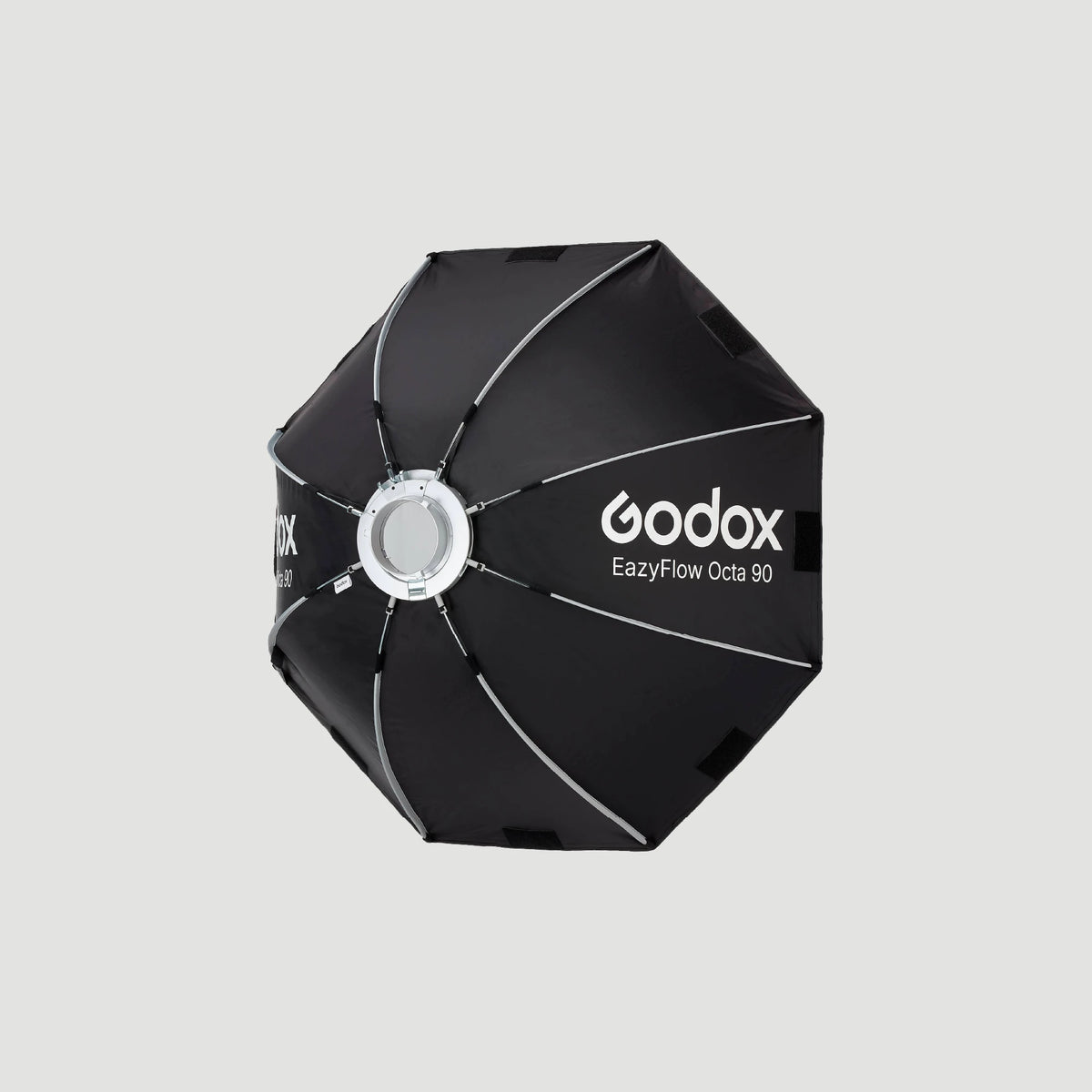 Softbox Godox octagonal EAZYFLOW 90 de 90 cm plegable y armado rápido con anillo de montura Bowens