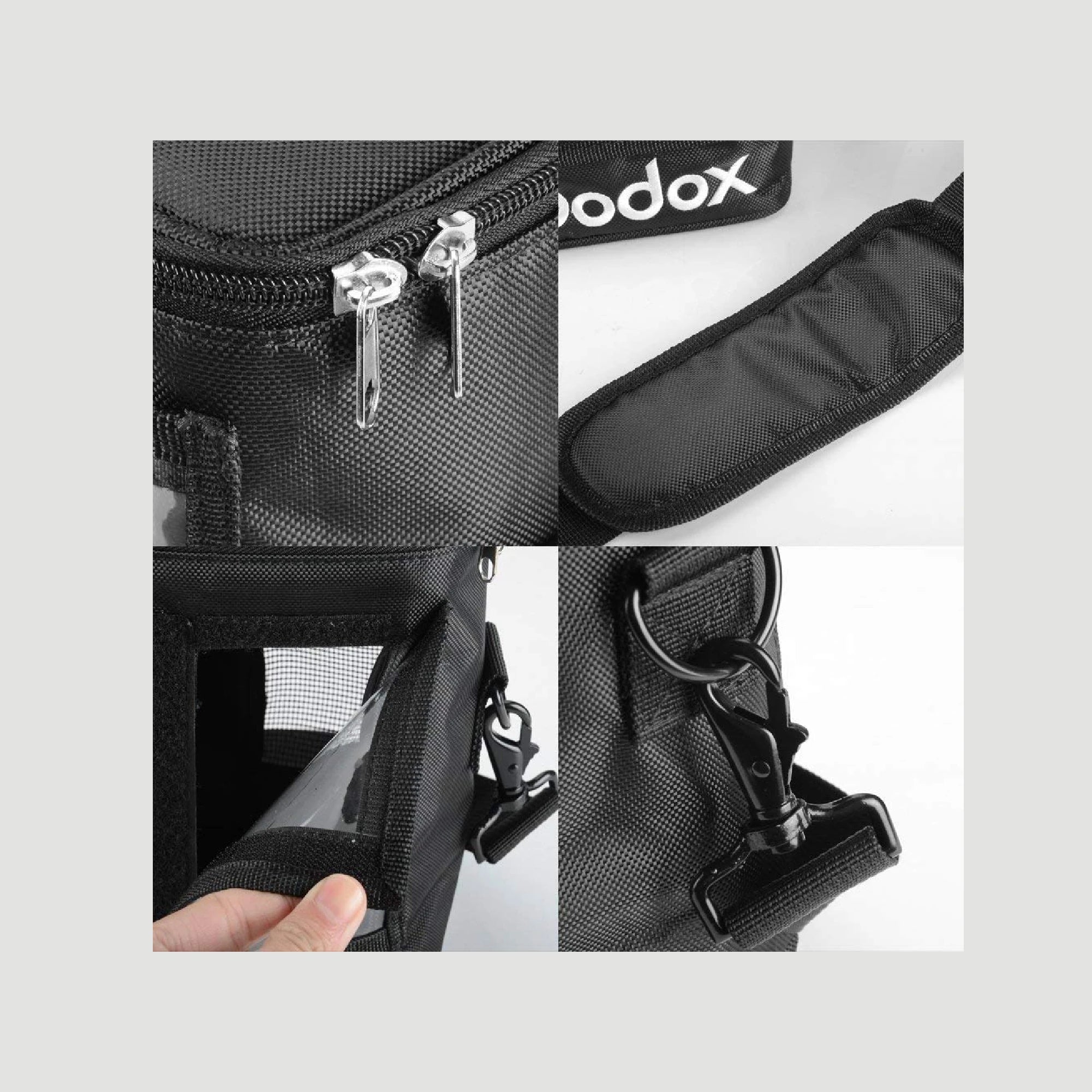 ESTUCHE GODOX PARA FLASH PORTABLE GODOX WITSTRO AD600 PORTATIL Y TODO EN UNO