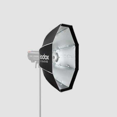 Softbox Godox octagonal UL-BOX-OCTA-90 de armado rápido de 90 cm con grilla y anillo adaptador de montura Bowens