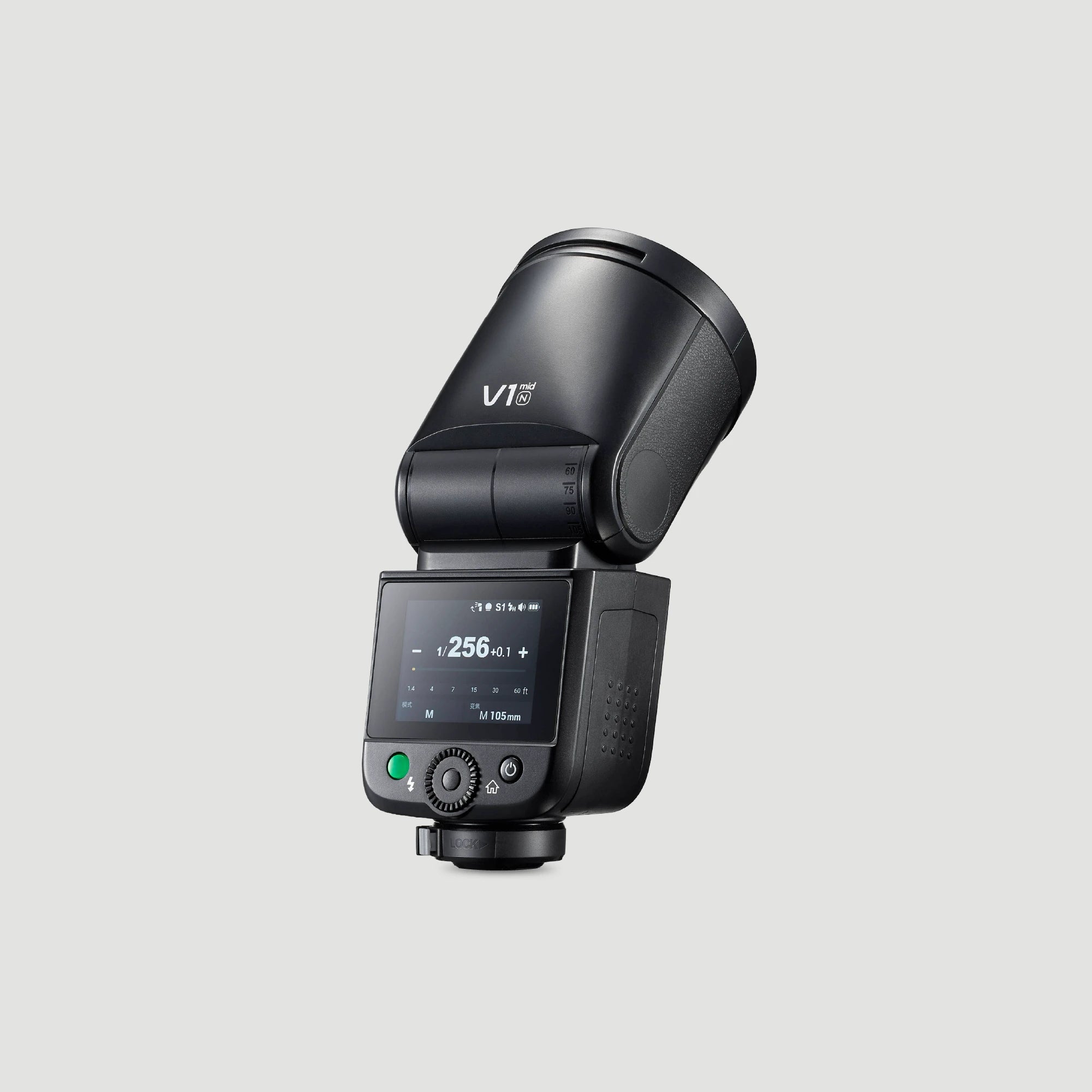 Mini Flash de Cámara Godox V1 mid TTL para flashes Nikon