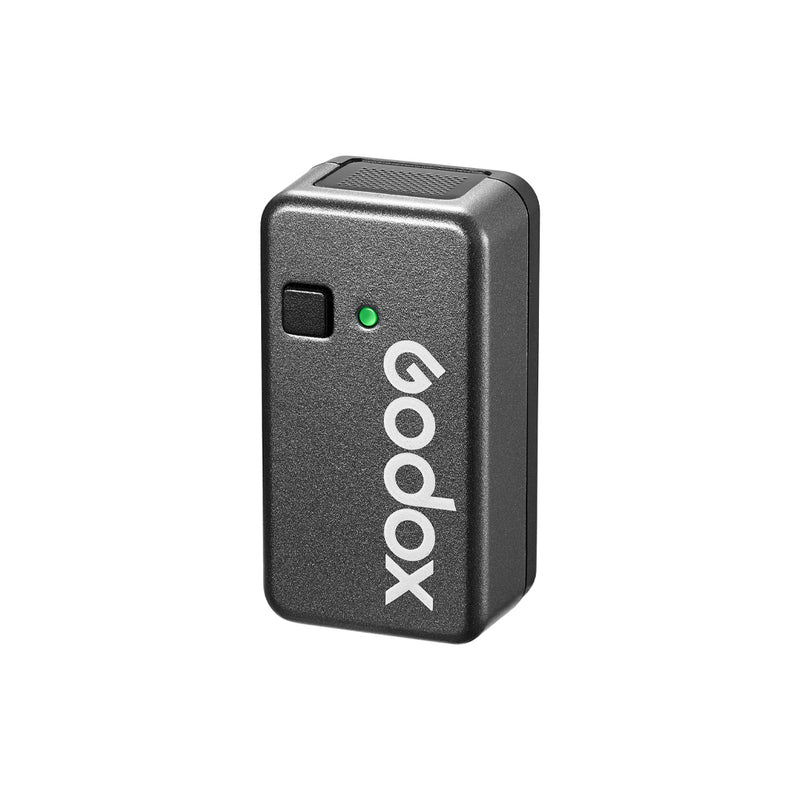 KIT DE DOS MICROFONOS PECHEROS INALAMBRICOS GODOX MAGIC XT1 C PARA CAMARAS Y SMARTPHONES CON ADAPTADOR USB-C