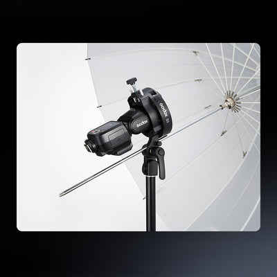 Adaptador a Bowens Godox S3 para Flashes o LEDs con Cabezal Redondo o Rectangular