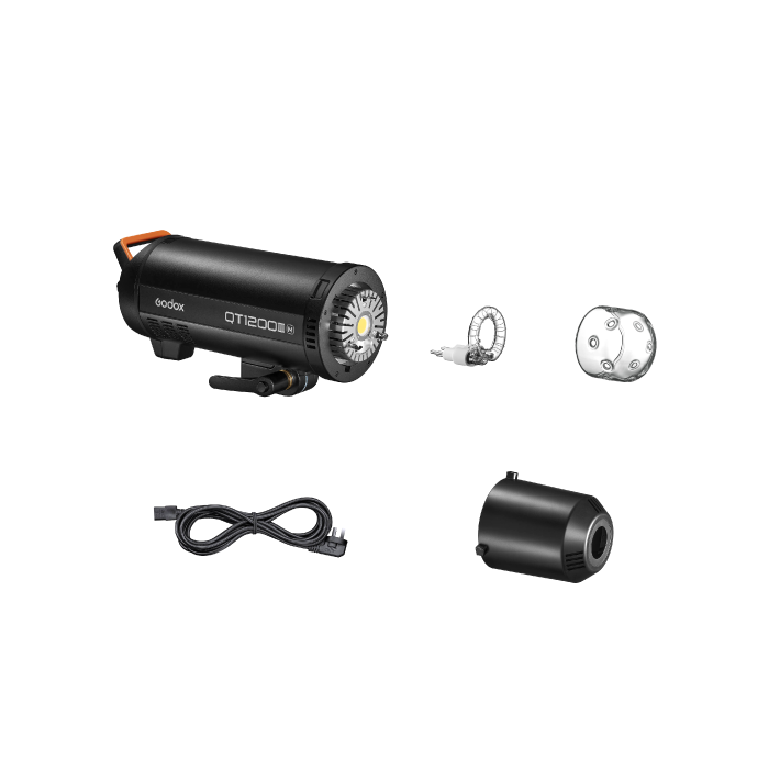 FLASH DE ESTUDIO GODOX QT600IIIM DE 600W CON LUZ LED DE MODELADO
