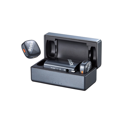 MICROFONO PECHERO INALAMBRICOS GODOX CUBE-C PARA 2 PERSONAS PARA CAMARAS Y SMARTPHONES