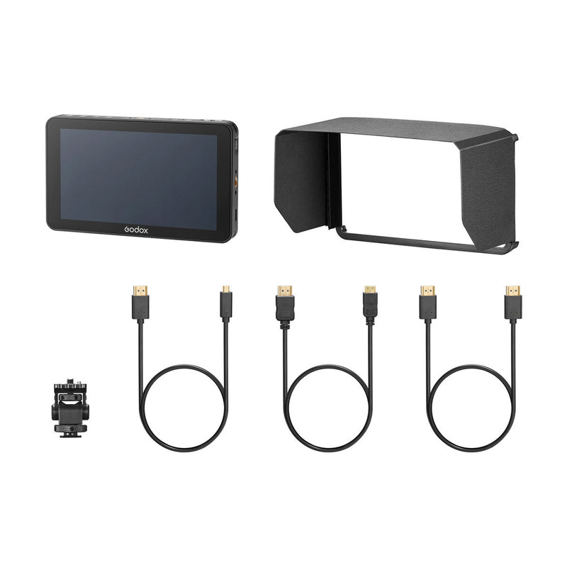 MONITOR GODOX GM6S DE 5.5'' HDMI 4K CON PANTALLA TÁCTIL