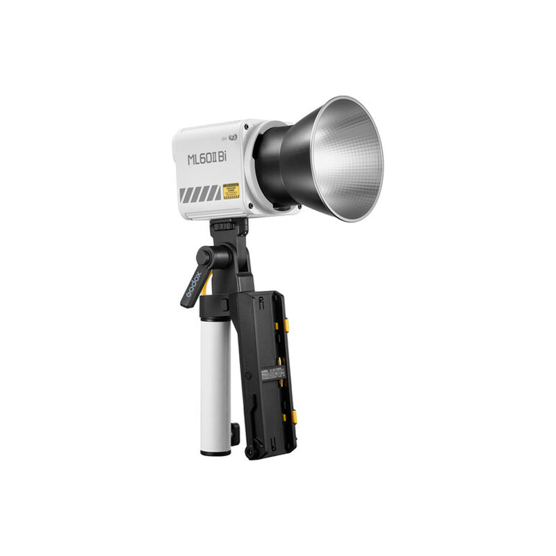 LUZ LED GODOX ML60II BICOLOR CON KIT SUJETADOR DE BATERIA AK-B01