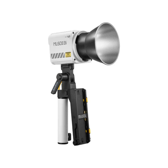 LUZ LED GODOX ML60II BICOLOR CON KIT SUJETADOR DE BATERIA AK-B01