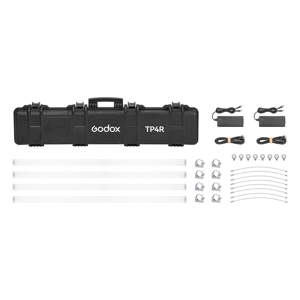 KIT DE CUATRO TUBOS LED GODOX KNOWLED TP4R PIXEL RGB