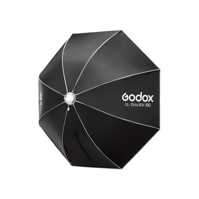Softbox Godox octagonal UL-BOX-OCTA-150 de armado rápido de 150 cm con grilla y anillo adaptador de montura Bowens