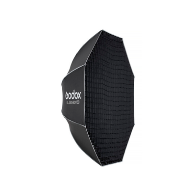 Softbox Godox octagonal UL-BOX-OCTA-150 de armado rápido de 150 cm con grilla y anillo adaptador de montura Bowens
