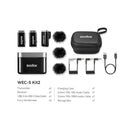 MICROFONO PECHERO INALAMBRICO GODOX WEC 2 PARA CAMARAS SONY Y SMARTPHONES