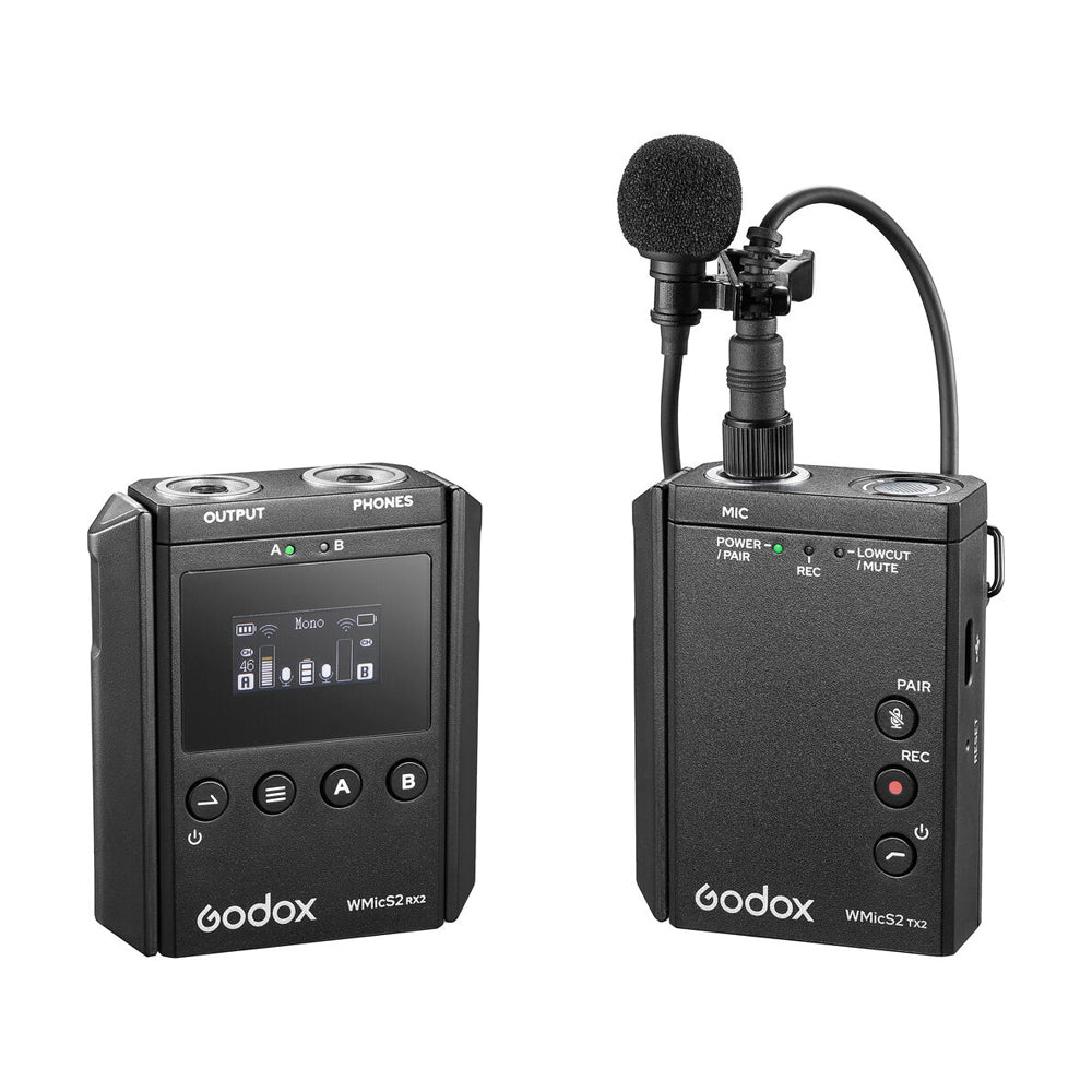 MICROFONO PECHERO INALAMBRICO GODOX WMICS2 PARA CAMARAS