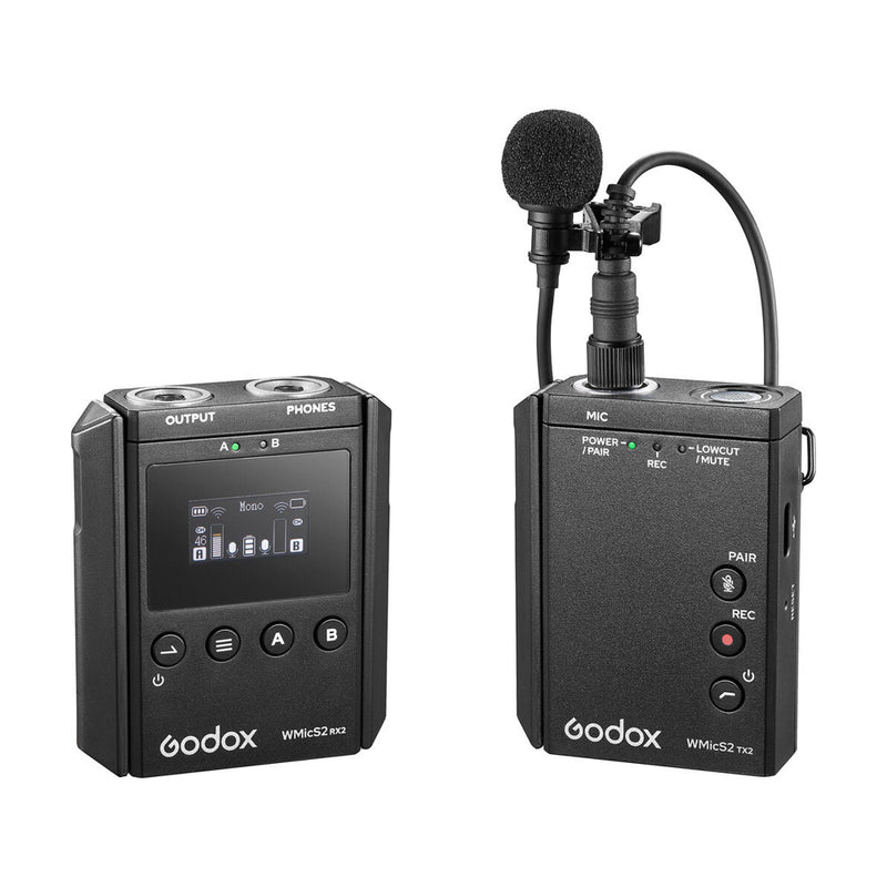 MICROFONO PECHERO INALAMBRICO GODOX WMICS2 PARA CAMARAS