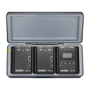 KIT DE DOS MICROFONOS PECHEROS INALAMBRICOS GODOX WMICS2 PARA CAMARAS