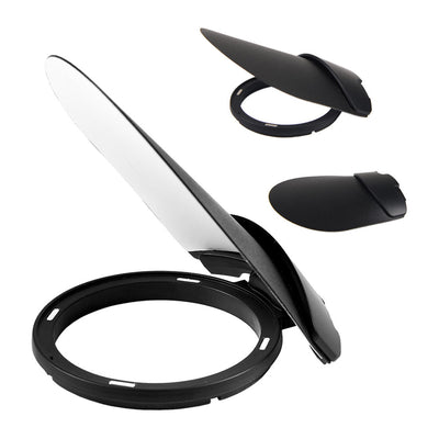 KIT DE ACCESORIOS CON BARNDOOR GODOX AK-R1 PARA FLASH DE CAMARA CON CABEZAL REDONDO