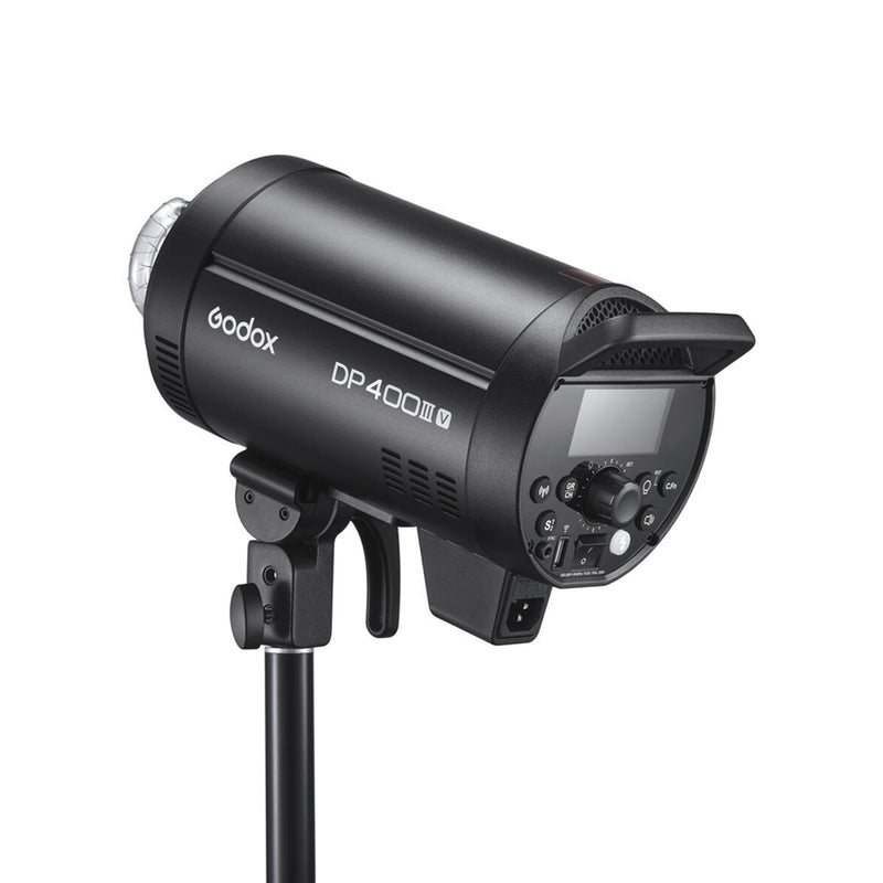 FLASH DE ESTUDIO GODOX DP400III-V DE 400W CON LUZ LED DE MODELADO