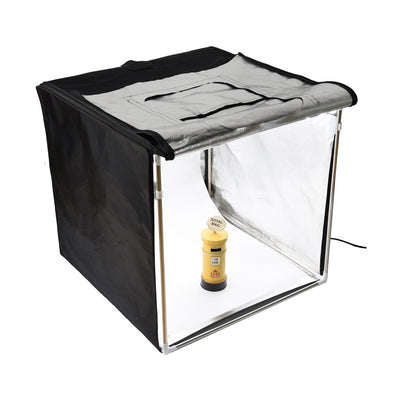CAJA DE PRODUCTO GODOX CON LUZ LED DE 40X40X40CM (TRIPLE TIRA LED)