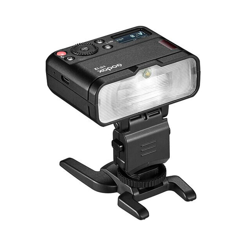 KIT DE DOS FLASHES MACRO GODOX MF12 PARA CAMARA